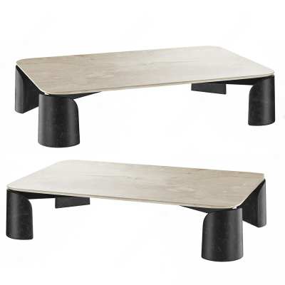 现代茶几3D模型下载